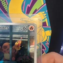 Pokemon TCG Charmander 044 Promo Full Art Holo Black Star Promo NM Condition - Image 3