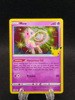 Mew 011/025 Holo Rare - 2021 Pokemon Celebrations 25th Anniversary - Image 2