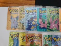 Pokemon - Vintage Vending Machine Prism Sticker's 2000 Lp-Nm x 36 - Image 2