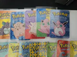 Pokemon - Vintage Vending Machine Prism Sticker's 2000 Lp-Nm x 36 - Image 3