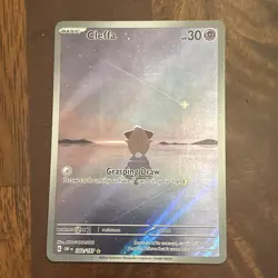 Pokemon Cleffa 202/197 SV03: Obsidian Flames Holo - Image 1