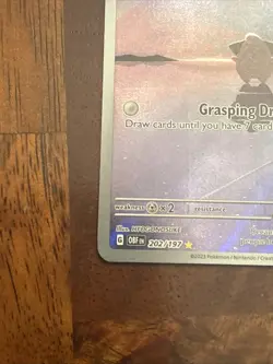 Pokemon Cleffa 202/197 SV03: Obsidian Flames Holo - Image 5