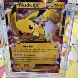 Pokemon 2015 Pikachu EX XY84 Full Art BSP Black Star Promos CGC 8.5 - Image 4