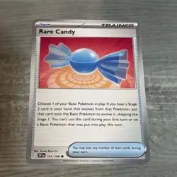 Rare Candy Pokemon Card Scarlet & Violet 191/198 - Image 1