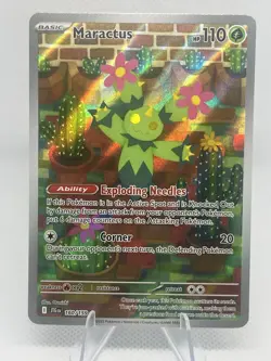 Maractus 160/159 SV09 Journey Together Pokemon TCG Illustration Rare - Image 1