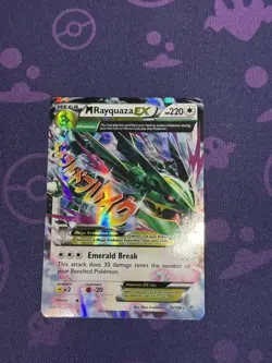 Pokemon TCG M Rayquaza EX Roaring Skies 76/108 XY - Image 1