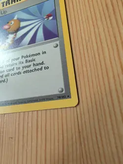 Scoop Up - 78/102 - Rare - Unlimited Edition - Base Set #78/102 Pokemon TCG - Image 4