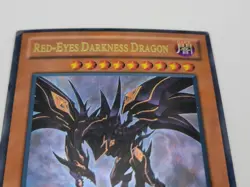 Yugioh Red-Eyes Darkness Dragon SD1-EN001 1st Edition Ultra Rare LP/MP - Image 2