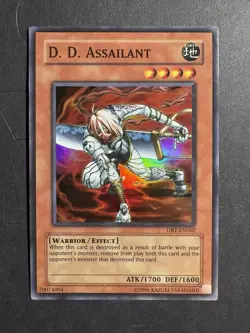D.D. Assailant Super Rare Destiny Board Traveler Promo DBT-EN002 NM - Image 1