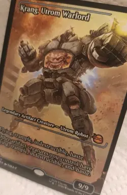 Krang, Utrom Warlord Foil Mythic M0290 Teenage Mutant Ninja Turtles NM MTG - Image 2