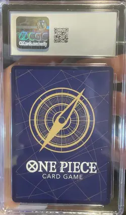 2024 ONE PIECE MONKEY D. LUFFY BANDAI GAMES FEST PROMO P-001 CGC 10 RC7 - Image 2