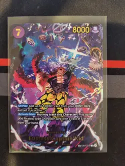 Eustass Captain Kid SP EB04-039 OP14 The Azure Sea's Seven One Piece TCG ENG - Image 1