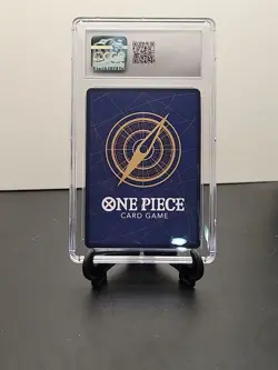 CGC 10 One Piece Japanese Monkey D. Luffy ST13-015 Black & White Alternate Art - Image 2