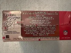 2002 Fleer Flair Football Factory Sealed Retail Box 24 Packs of 5 Cards Brady+++ - Image 4