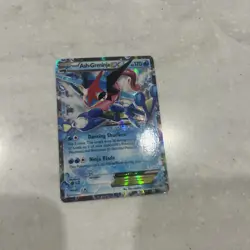 Pokemon TCG Ash-Greninja EX Black Star Promo Holo Card XY133 - Image 1