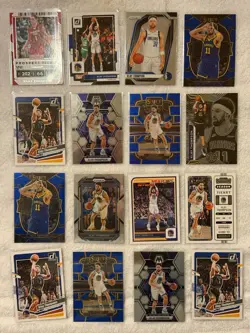 Lot of 16 Klay Thompson Basketball Cards, Sleeved, Excellent Condition - Image 1