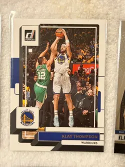 Lot of 16 Klay Thompson Basketball Cards, Sleeved, Excellent Condition - Image 4