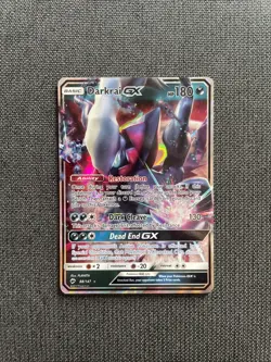 Darkrai GX 88/147 Burning Shadows Ultra Rare Pokemon Card LP+ MN- - Image 1