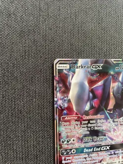 Darkrai GX 88/147 Burning Shadows Ultra Rare Pokemon Card LP+ MN- - Image 2