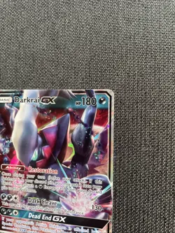 Darkrai GX 88/147 Burning Shadows Ultra Rare Pokemon Card LP+ MN- - Image 3