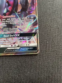 Darkrai GX 88/147 Burning Shadows Ultra Rare Pokemon Card LP+ MN- - Image 4