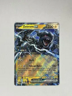 Zekrom EX [034/086] - Double Rare STAMPED PROMO NM/M - Pokemon TCG: Black Bolt - Image 1