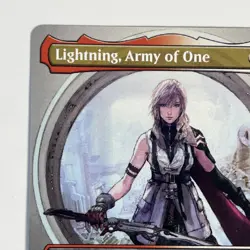 Magic: The Gathering Lightning, Army of One (0320) (Borderless) Final Fantasy - Image 2