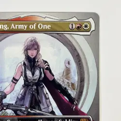 Magic: The Gathering Lightning, Army of One (0320) (Borderless) Final Fantasy - Image 3