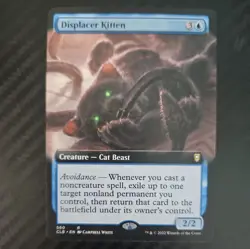 Displacer Kitten (Extended Art) Commander Legends: Battle for Baldur's Gate... - Image 1