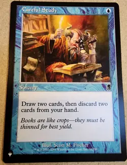Careful Study - Regular Retro - The List Reprints - Mtg - Image 1