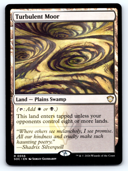 Turbulent Moor Land - Secrets of Strixhaven Commander - MTG - Image 1