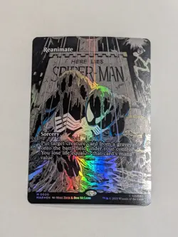 MTG English Reanimate (Borderless) NM Foil Marvel Eternal-Legal - Image 1