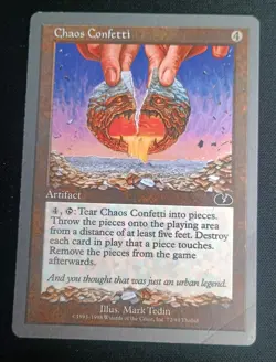 MTG Unglued - Chaos Confetti - Image 1