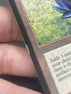 ***Alpha Black Lotus (Edge Ding/Small Indent)** MTG Alpha Magic Kid Icarus - Image 5