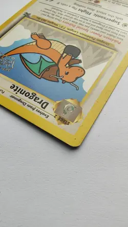 Pokemon TCG Dragonite Black Star Promo Card #5 Vintage 1999 - Image 4