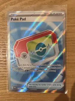 Poke Pad 113/088 Full Art English Pokemon Card Perfect Order Pokemon TCG - Image 1