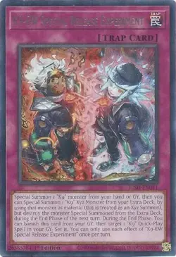 1x K9-EW Special Release Experiment - 1st Editio NM Eng YuGiOh - Justice Hunters - Image 1