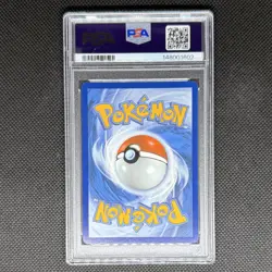 Team Rocket's Meowth Pokemon Card 203/182 Destined Rivals ISR PSA 6 - Image 2