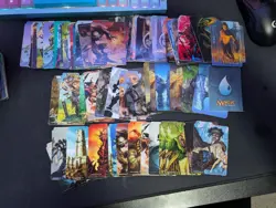 MTG Magic Lorwyn Ravnica trading card dividers Lot of 50+ dividers - Image 1