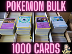 POKEMON TCG 1000 CARD GAME LOT INSTANT COLLECTION NEAR MINT COMMON AND RARES - Image 1