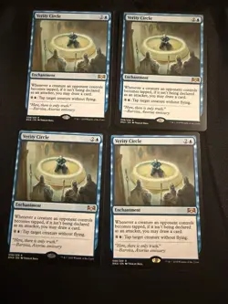x4 Verity Circle [Ravnica Allegiance] 4x Magic MTG Cards LP - Image 1