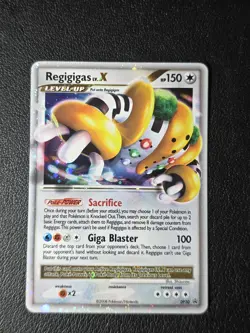 Pokemon Regigigas Diamond & Pearl DP30 Holo Promo Level Up English Card - Image 1