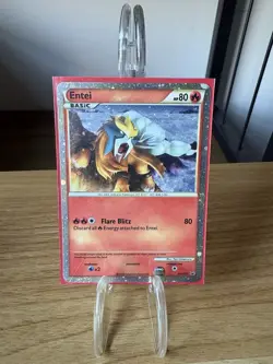 Pokemon TCG HGSS Promo Holo Basic Entei Raikou Suicune Card Lot - 3 Cards - Image 3