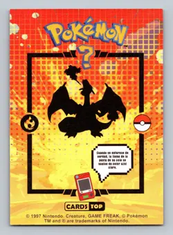 Pokemon Card - Charizard 006 - Card Tops - Pokedex Database 2024 - Image 2