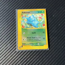 Pokemon TCG Expedition Base Set Bulbasaur Card 94/165 2002 Reverse Holo - Image 1