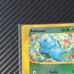 Pokemon TCG Expedition Base Set Bulbasaur Card 94/165 2002 Reverse Holo - Image 5