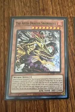 The Abyss Dragon Swordsoul (PHHY-EN005) - Super Rare - 1st Edition Card English - Image 1