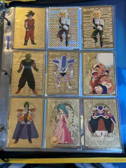 Dragon ball z cards 1996 1998 Prism Prizm Score 2000 Mixed Lot Collection - Image 1