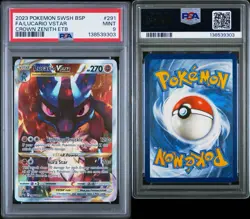 Lucario VSTAR SWSH291 SWSH: Sword & Shield Promo Cards Holo PSA 9 MINT - Image 3
