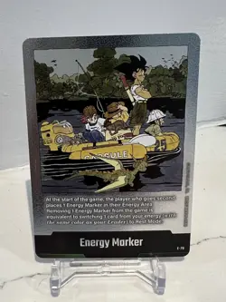 Dragon Ball Super Fusion World Energy Marker Card E-79 Holofoil Silver - Image 1